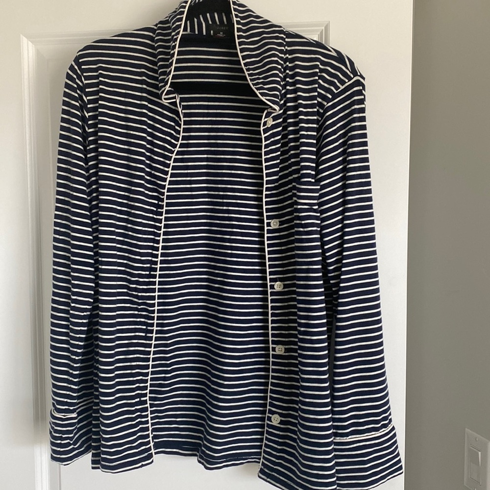 Jcrew pajama set top and bottom. Size Nedium